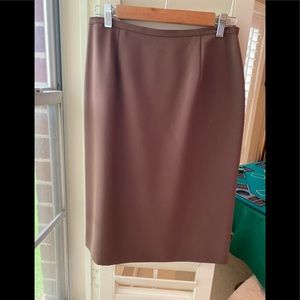 Votre Nom Collection Brown A-Lined Skirt Size EU 40,  US 10